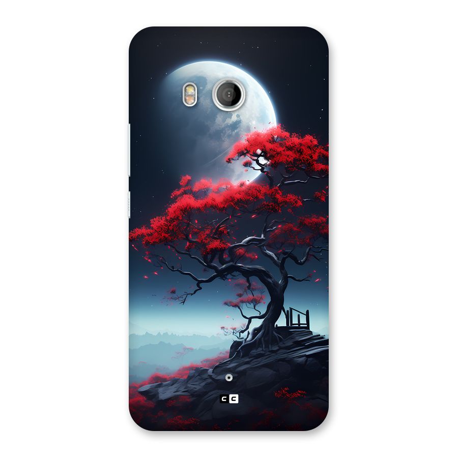 Moon Tree Back Case for HTC U11