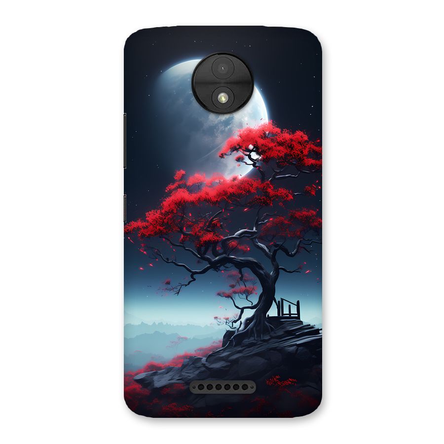 Moon Tree Back Case for Moto C