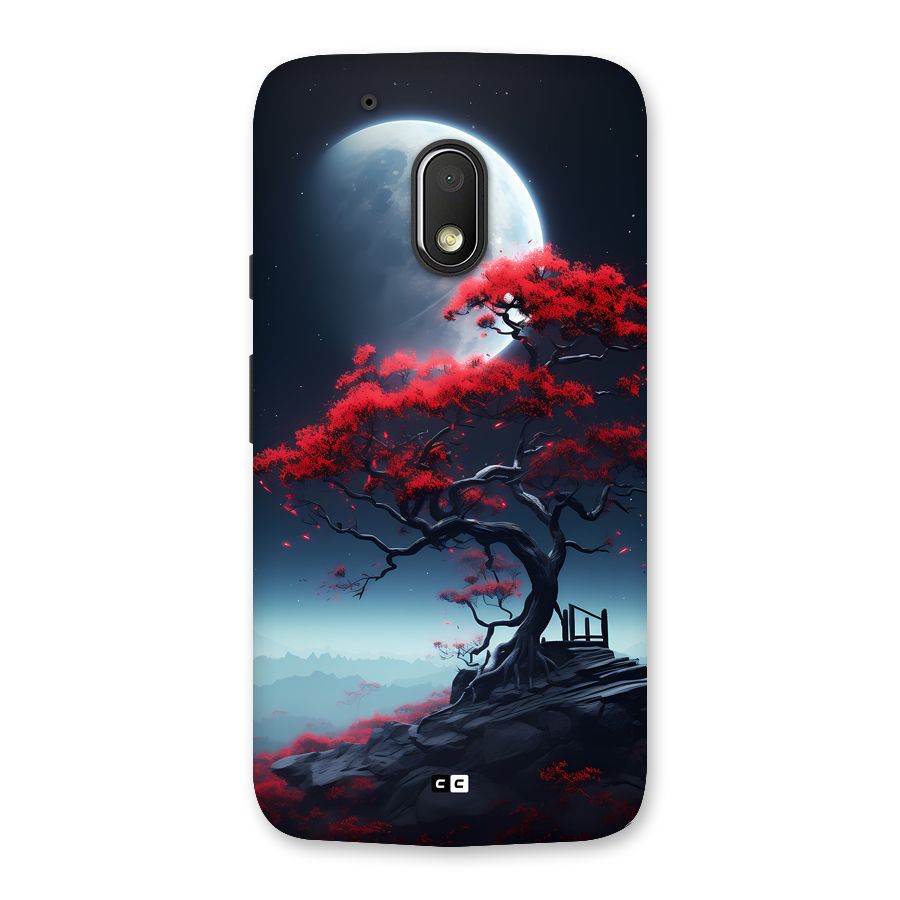 Moon Tree Back Case for Moto G4 Play