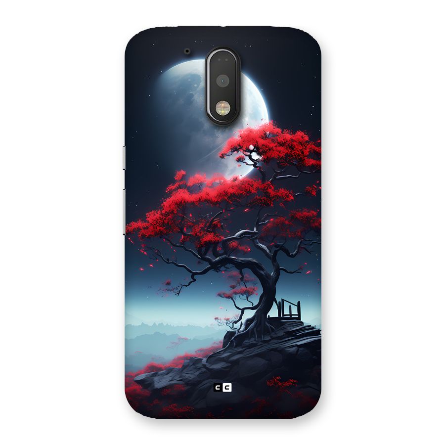 Moon Tree Back Case for Moto G4 Plus