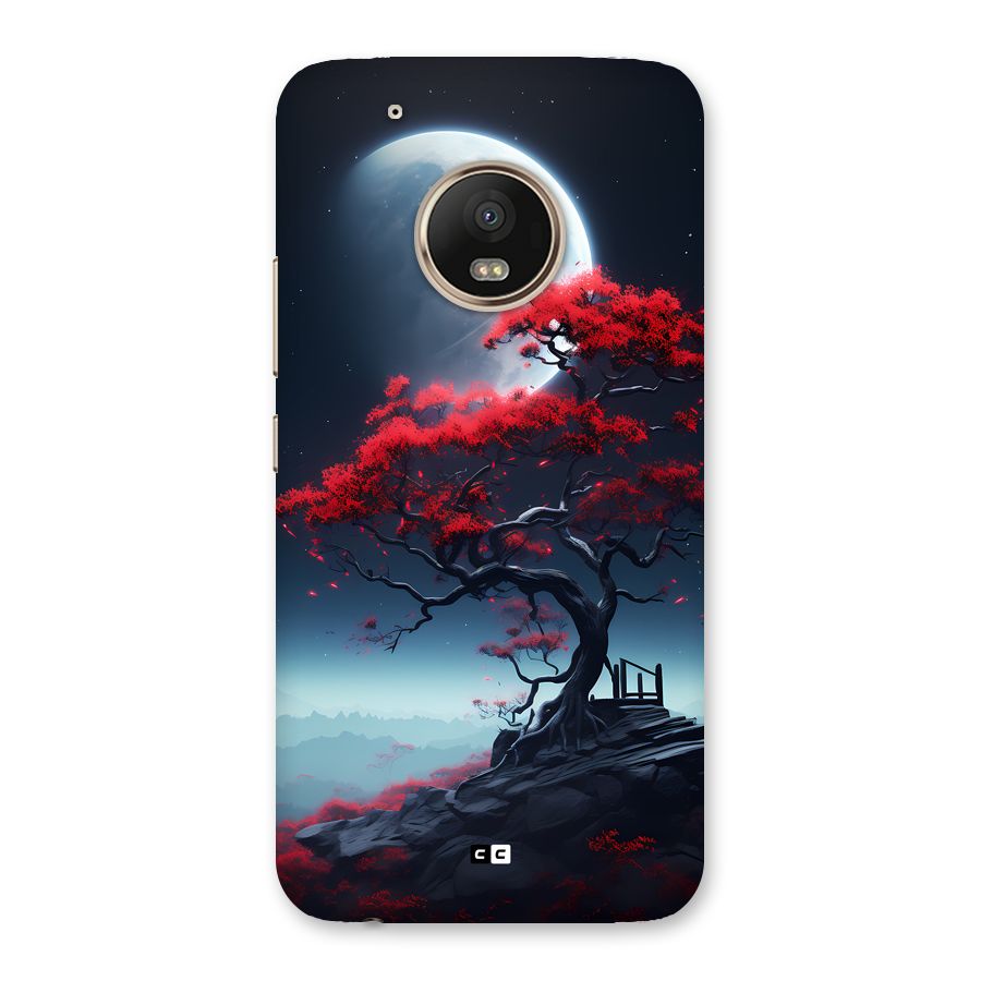 Moon Tree Back Case for Moto G5 Plus