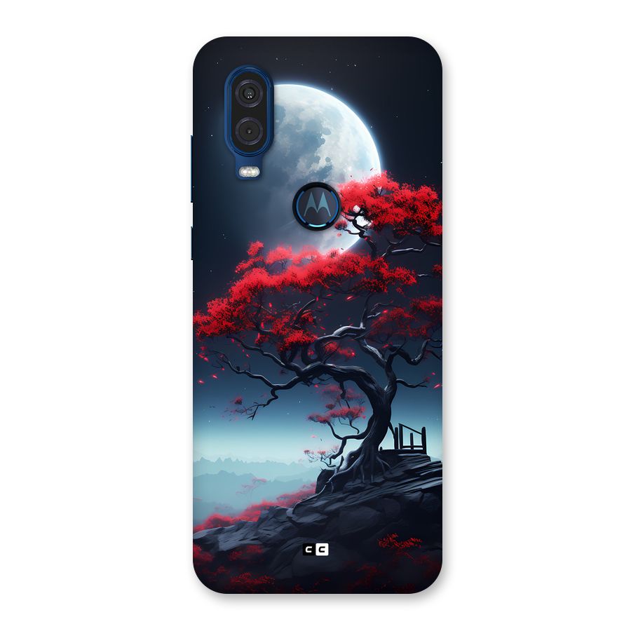 Moon Tree Back Case for Motorola One Vision