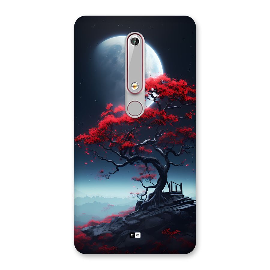 Moon Tree Back Case for Nokia 6.1