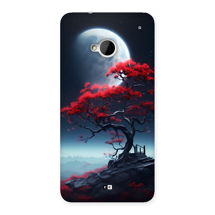 Moon Tree Back Case for One M7 (Single Sim)