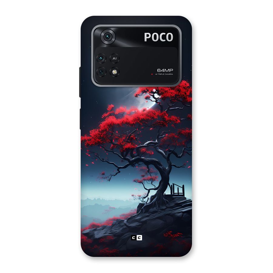 Moon Tree Back Case for Poco M4 Pro 4G