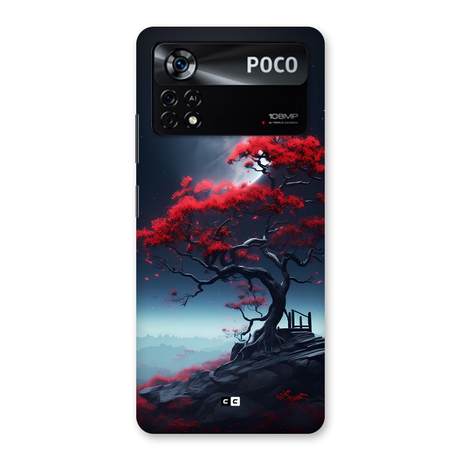 Moon Tree Back Case for Poco X4 Pro 5G