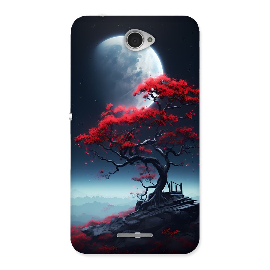 Moon Tree Back Case for Xperia E4