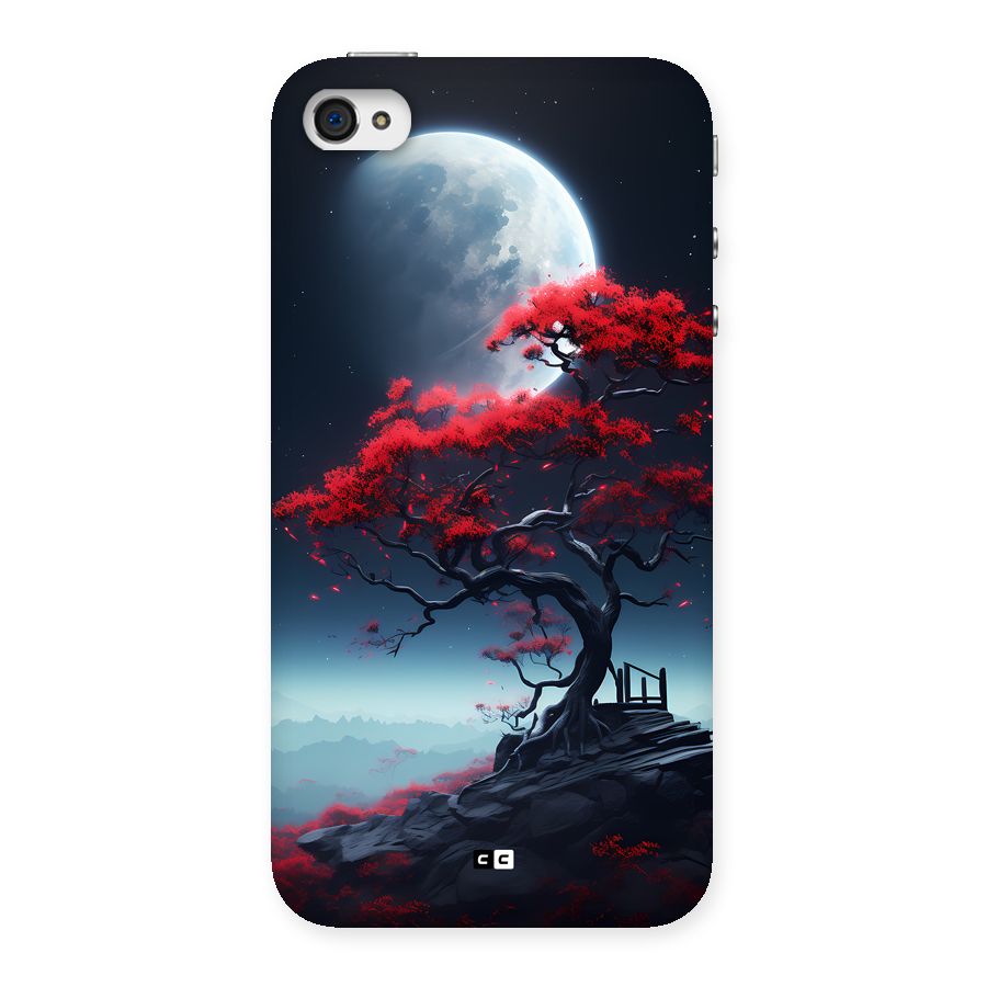 Moon Tree Back Case for iPhone 4 4s
