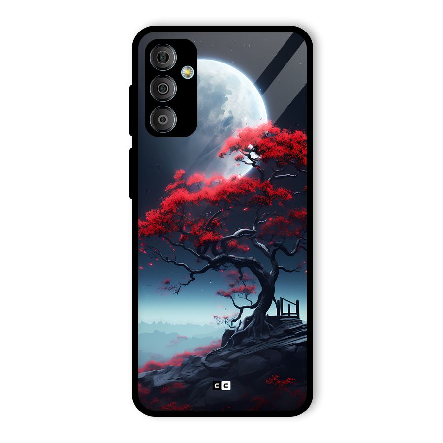 Moon Tree Glass Back Case for Galaxy F23