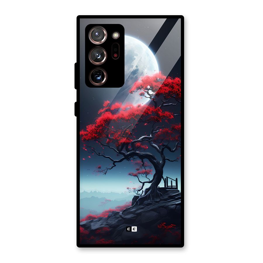 Moon Tree Glass Back Case for Galaxy Note 20 Ultra 5G
