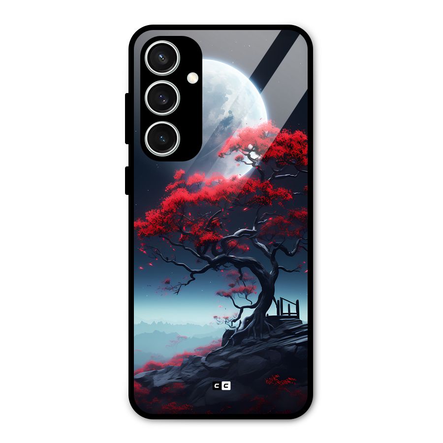 Moon Tree Glass Back Case for Galaxy S23 FE