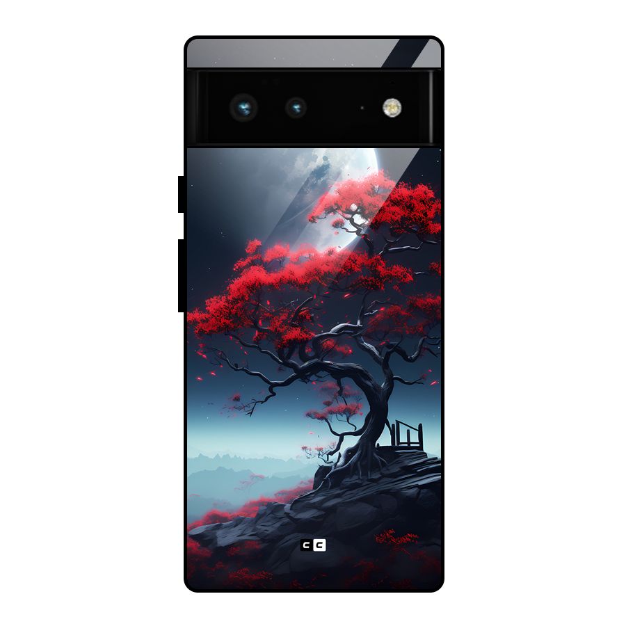 Moon Tree Glass Back Case for Google Pixel 6
