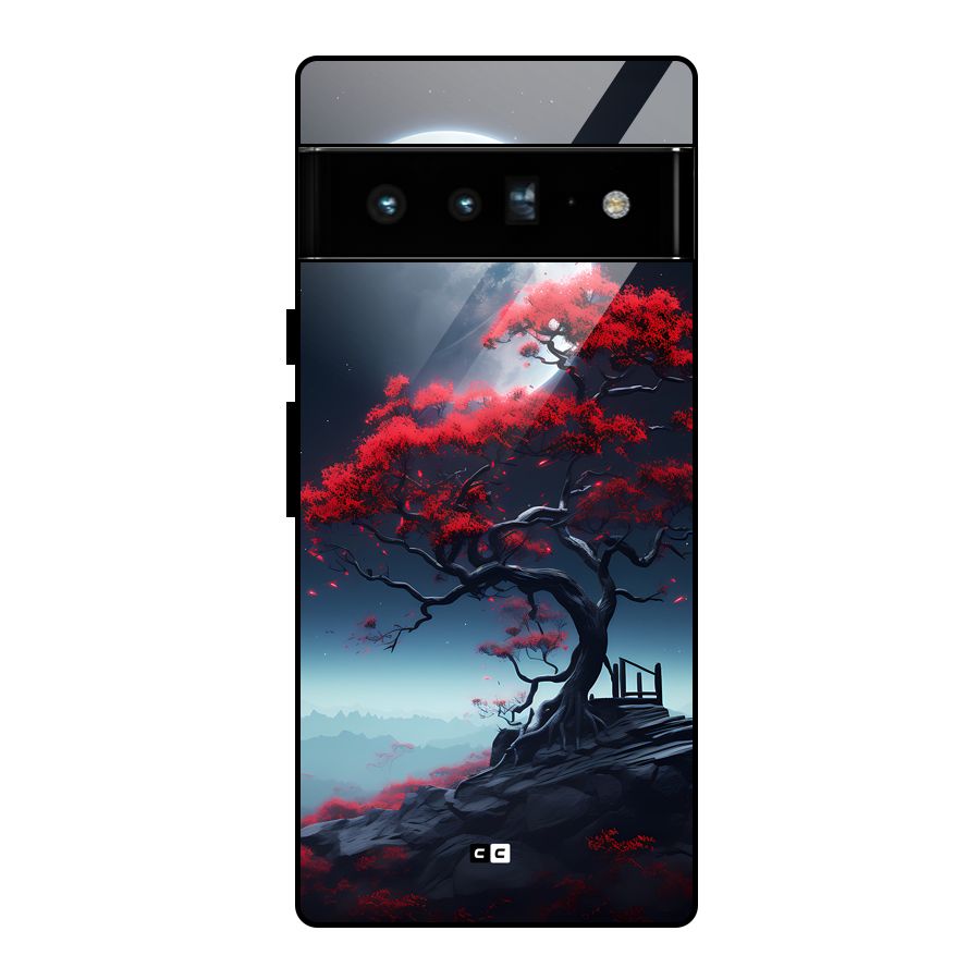 Moon Tree Glass Back Case for Google Pixel 6 Pro