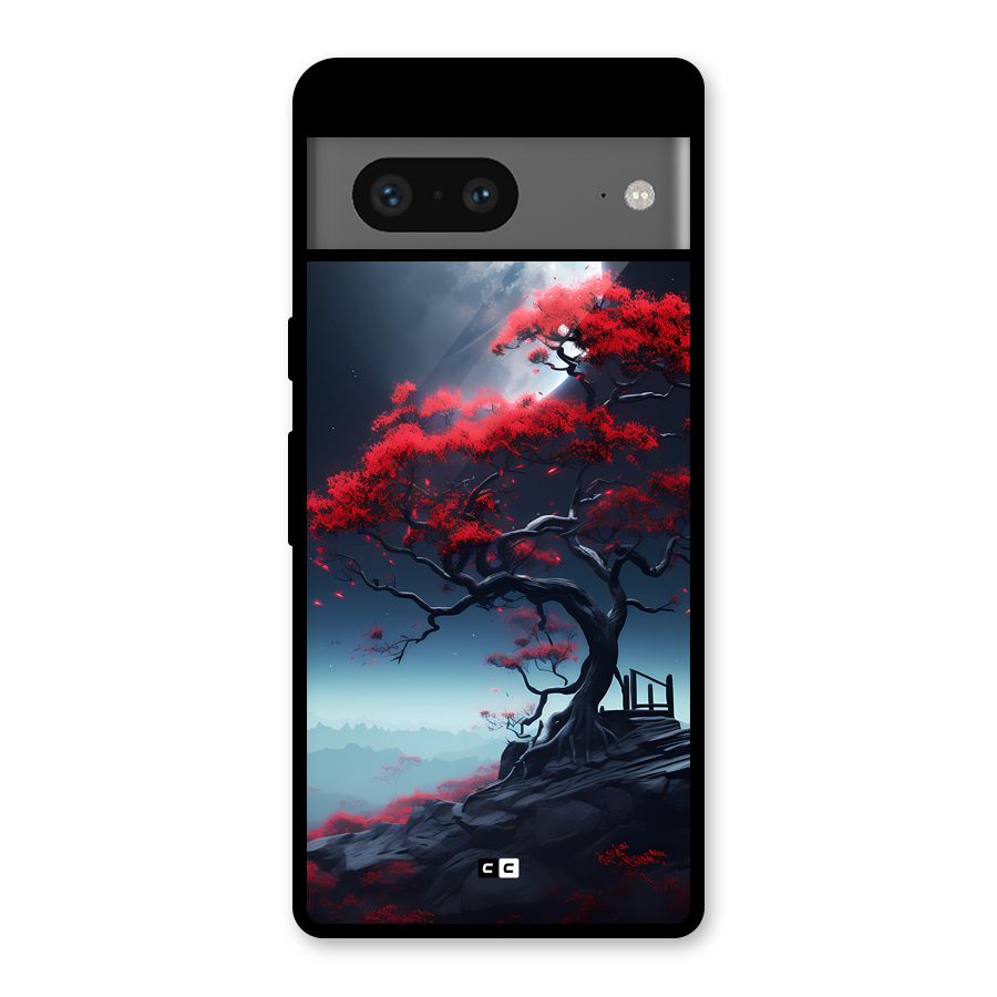 Moon Tree Glass Back Case for Google Pixel 7