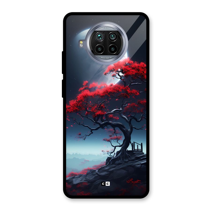 Moon Tree Glass Back Case for Mi 10i