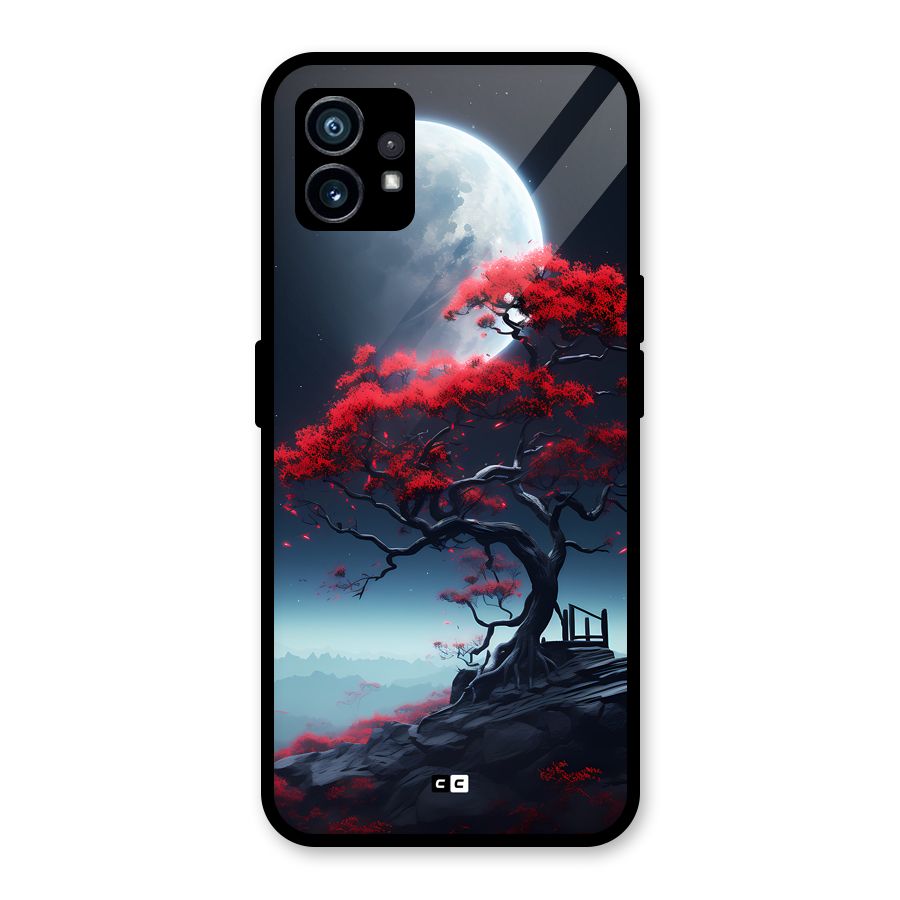 Moon Tree Glass Back Case for Nothing Phone 1