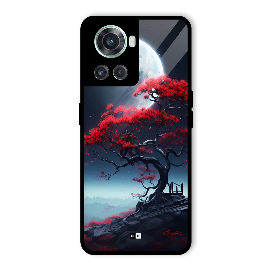 Moon Tree Glass Back Case for OnePlus 10R