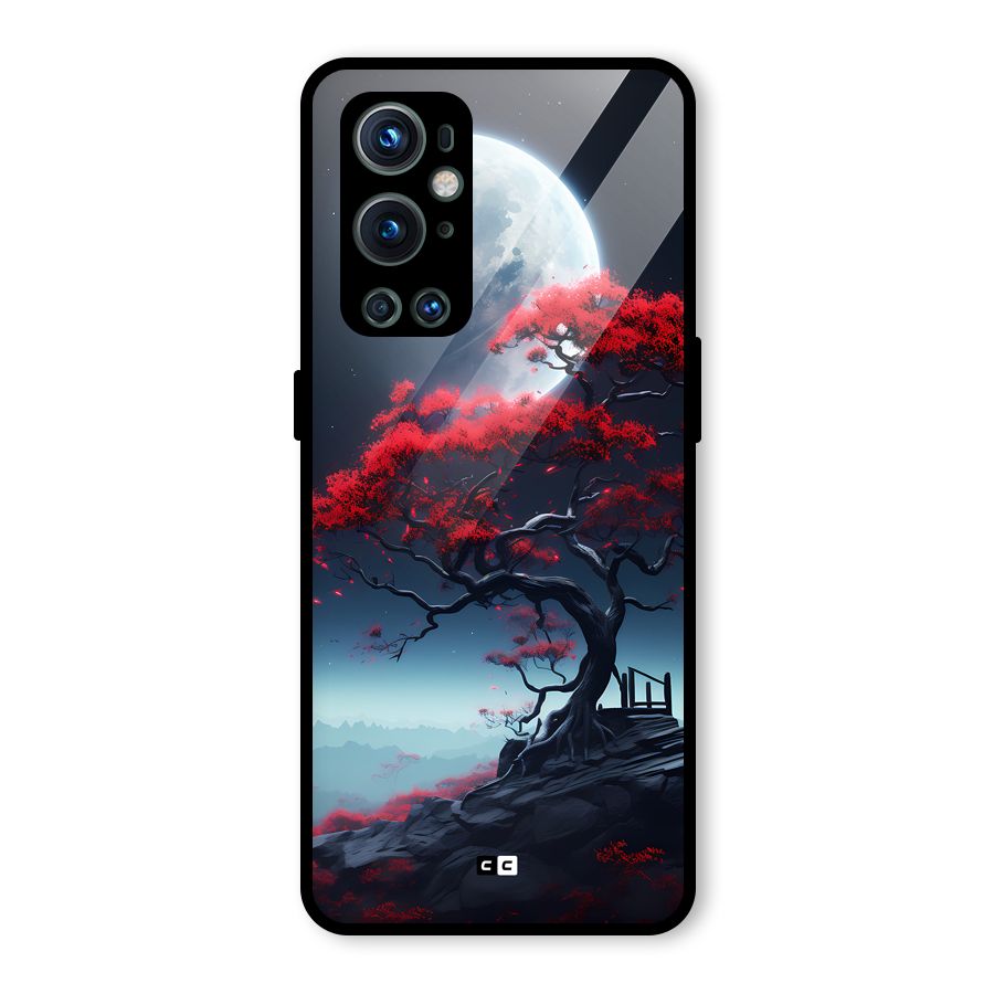 Moon Tree Glass Back Case for OnePlus 9 Pro