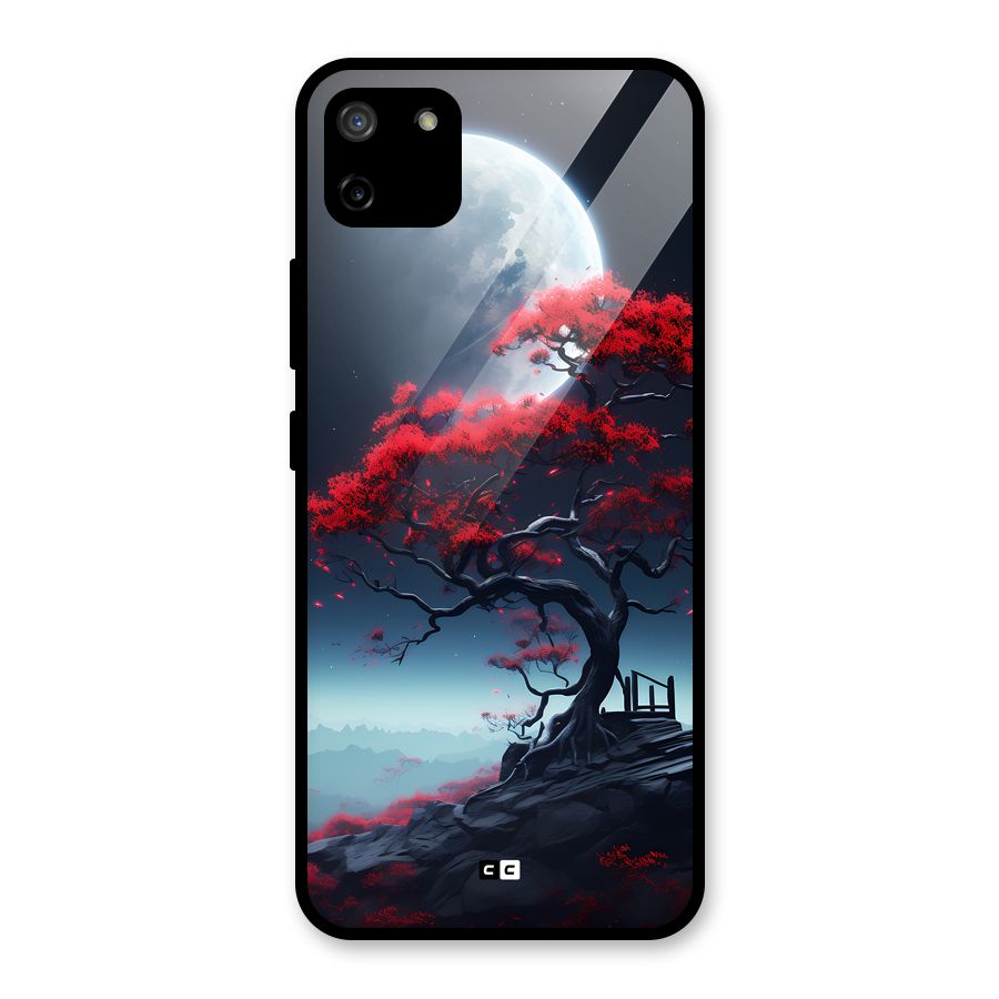 Moon Tree Glass Back Case for Realme C11
