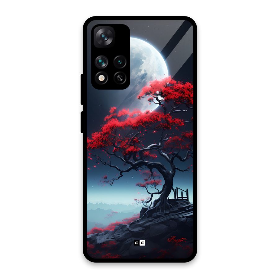 Moon Tree Glass Back Case for Xiaomi 11i HyperCharge 5G