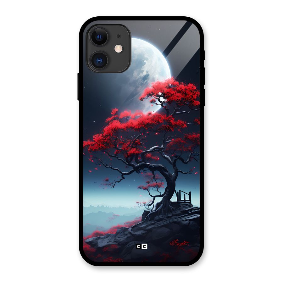 Moon Tree Glass Back Case for iPhone 11