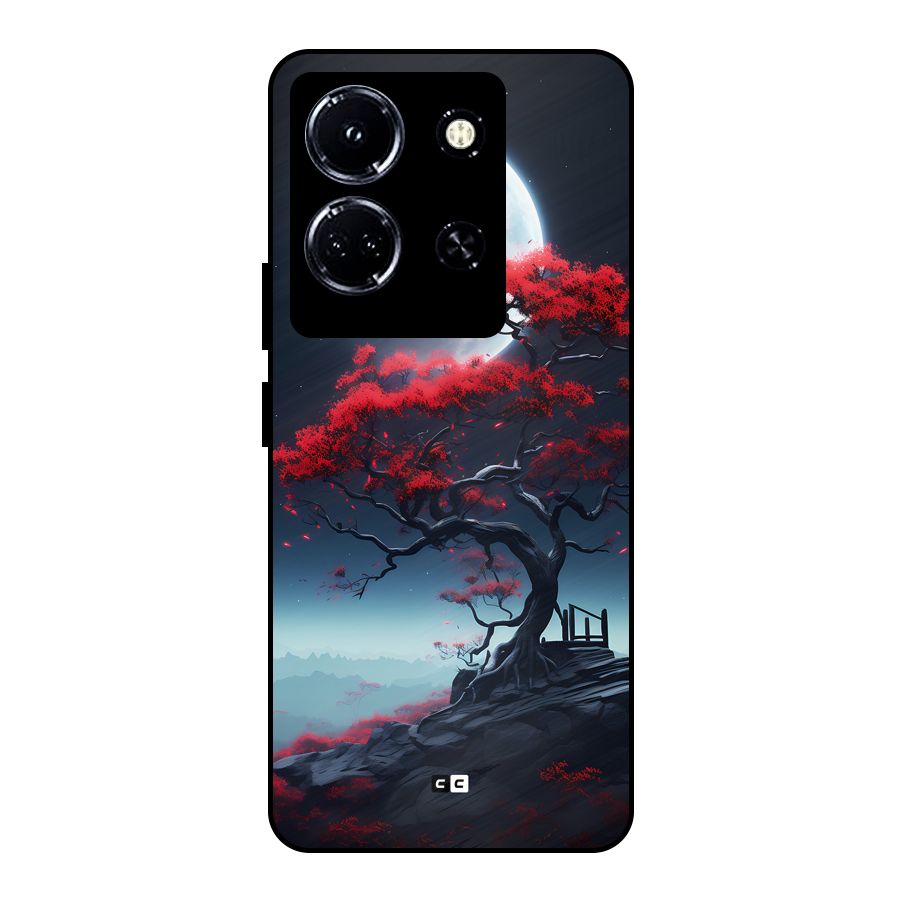 Moon Tree Metal Back Case for Infinix Note 30 5G