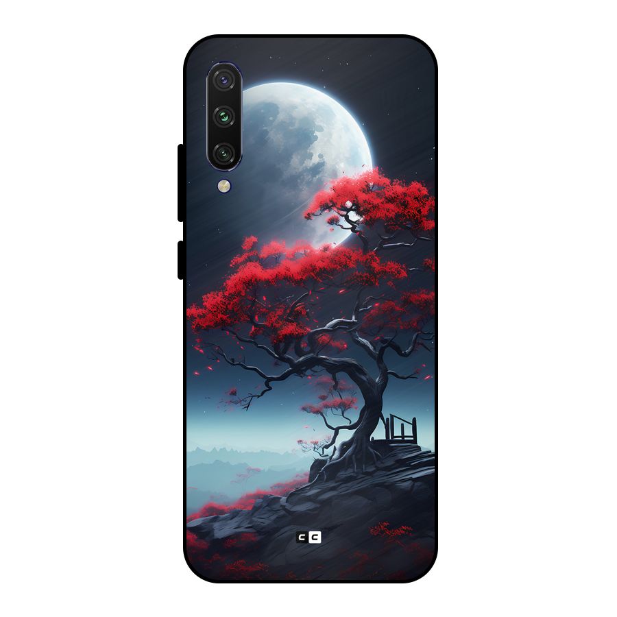 Moon Tree Metal Back Case for Mi A3