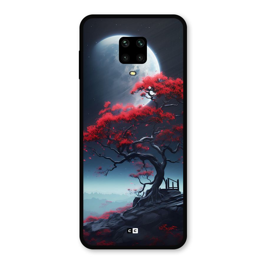 Moon Tree Metal Back Case for Poco M2 Pro
