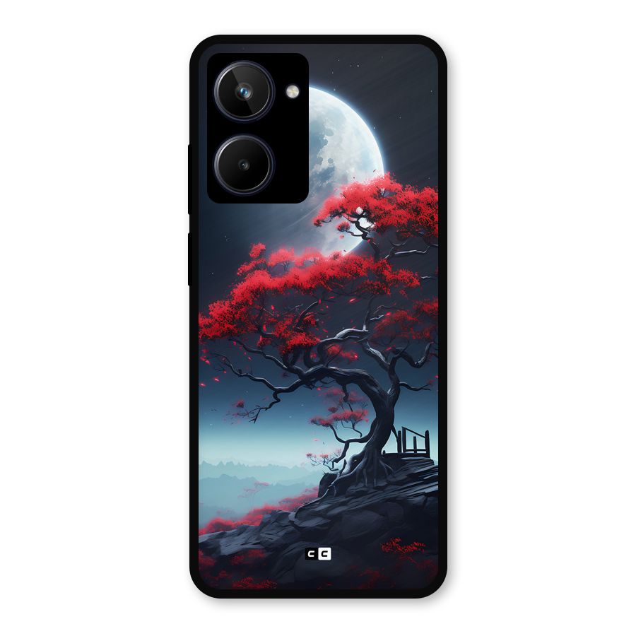 Moon Tree Metal Back Case for Realme 10