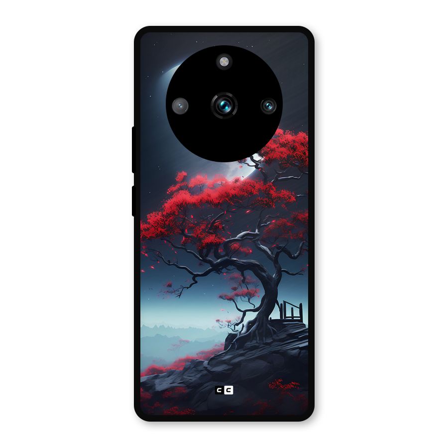 Moon Tree Metal Back Case for Realme 11 Pro
