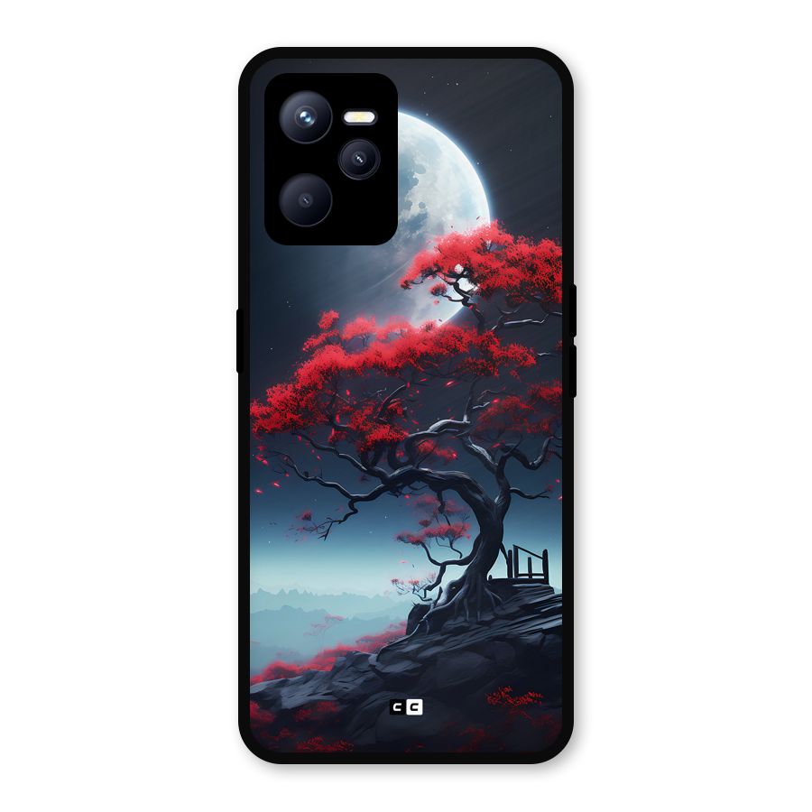 Moon Tree Metal Back Case for Realme C35