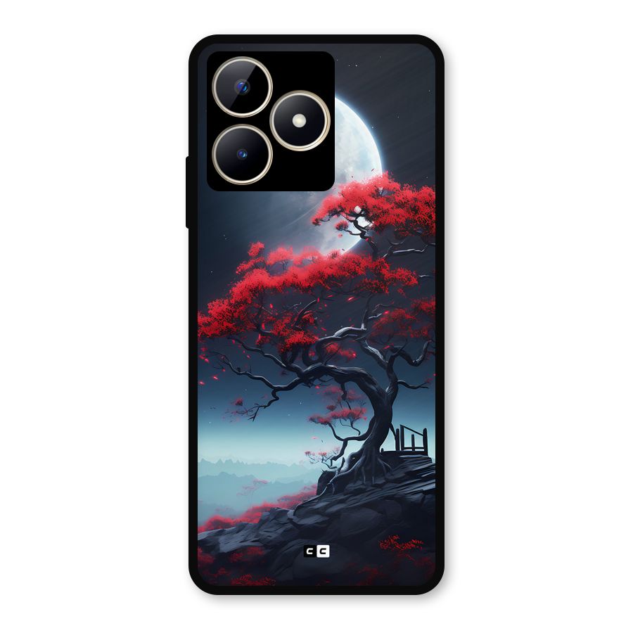Moon Tree Metal Back Case for Realme C53