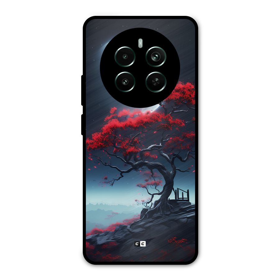 Moon Tree Metal Back Case for Realme Narzo 70 Pro