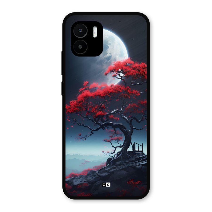 Moon Tree Metal Back Case for Redmi A1