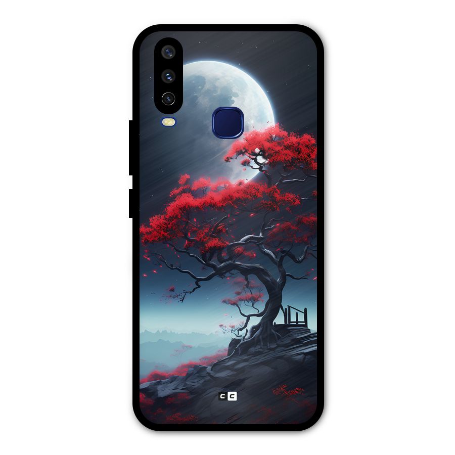 Moon Tree Metal Back Case for Vivo U10