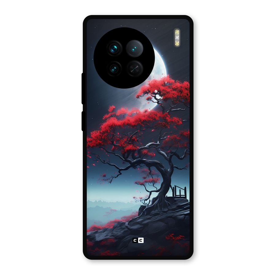 Moon Tree Metal Back Case for Vivo X90