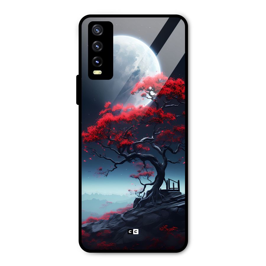 Moon Tree Metal Back Case for Vivo Y20