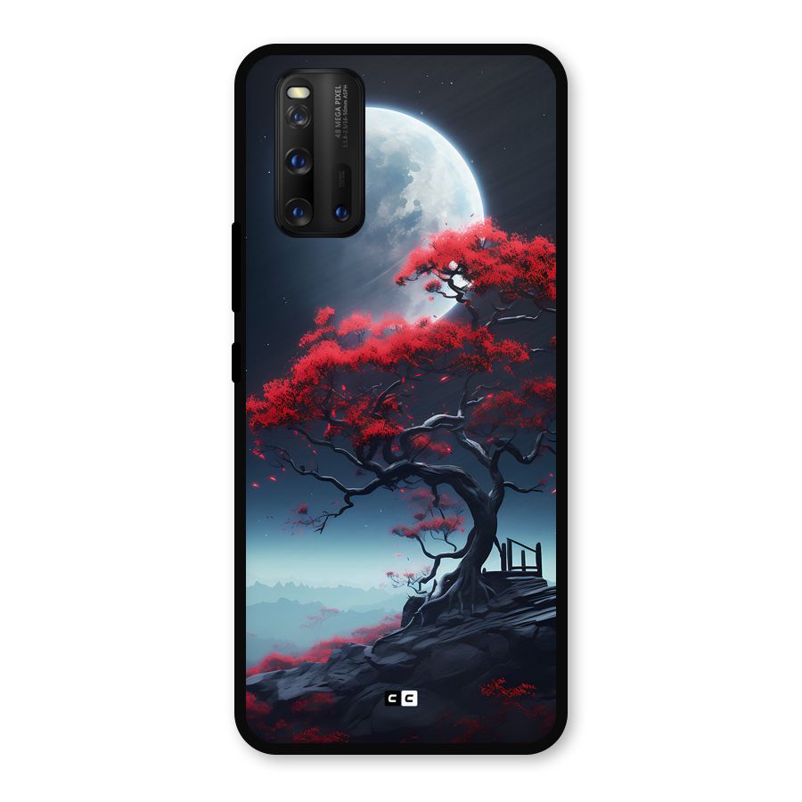 Moon Tree Metal Back Case for iQOO 3