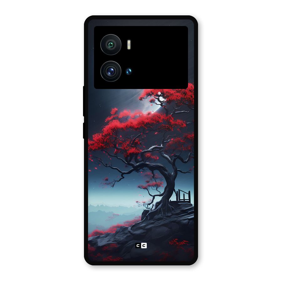Moon Tree Metal Back Case for iQOO 9 Pro