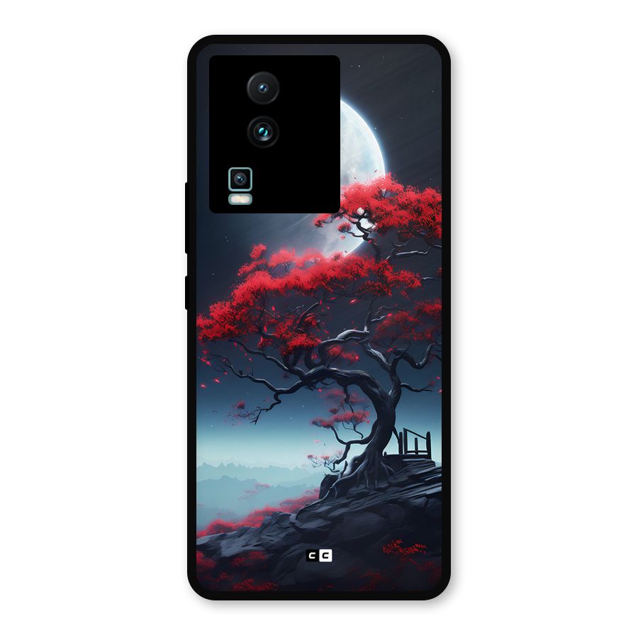 Moon Tree Metal Back Case for iQOO Neo 7