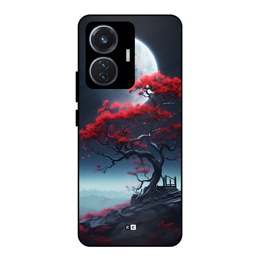 Moon Tree Metal Back Case for iQOO Z6 44W