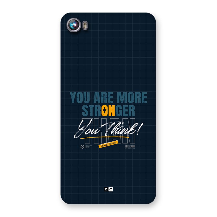 More Stronger Back Case for Canvas Fire 4 (A107)