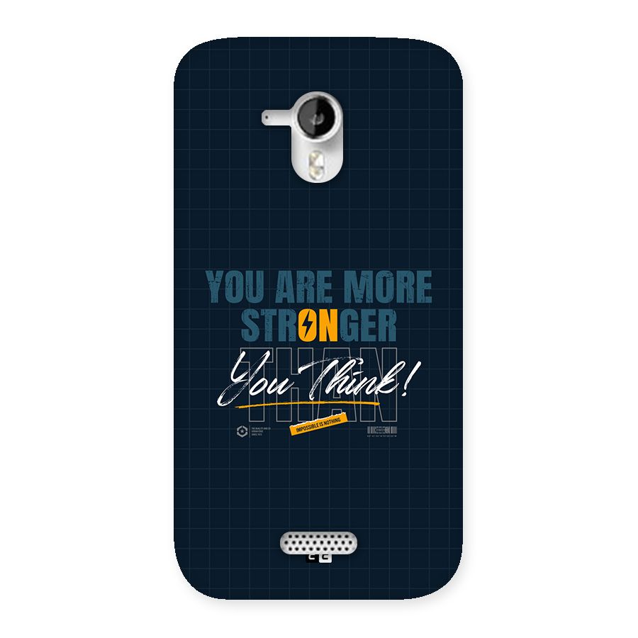 More Stronger Back Case for Canvas HD A116