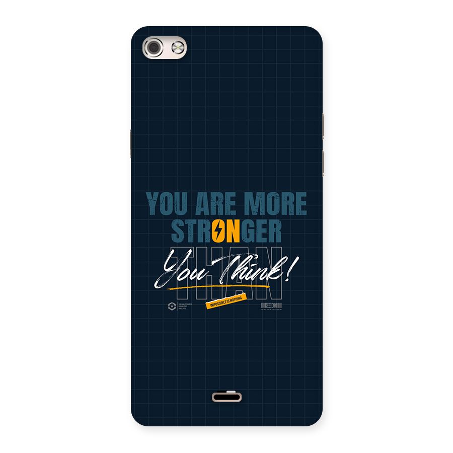 More Stronger Back Case for Canvas Silver 5