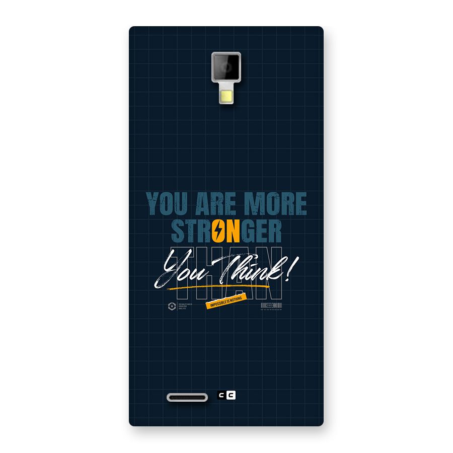 More Stronger Back Case for Canvas Xpress A99