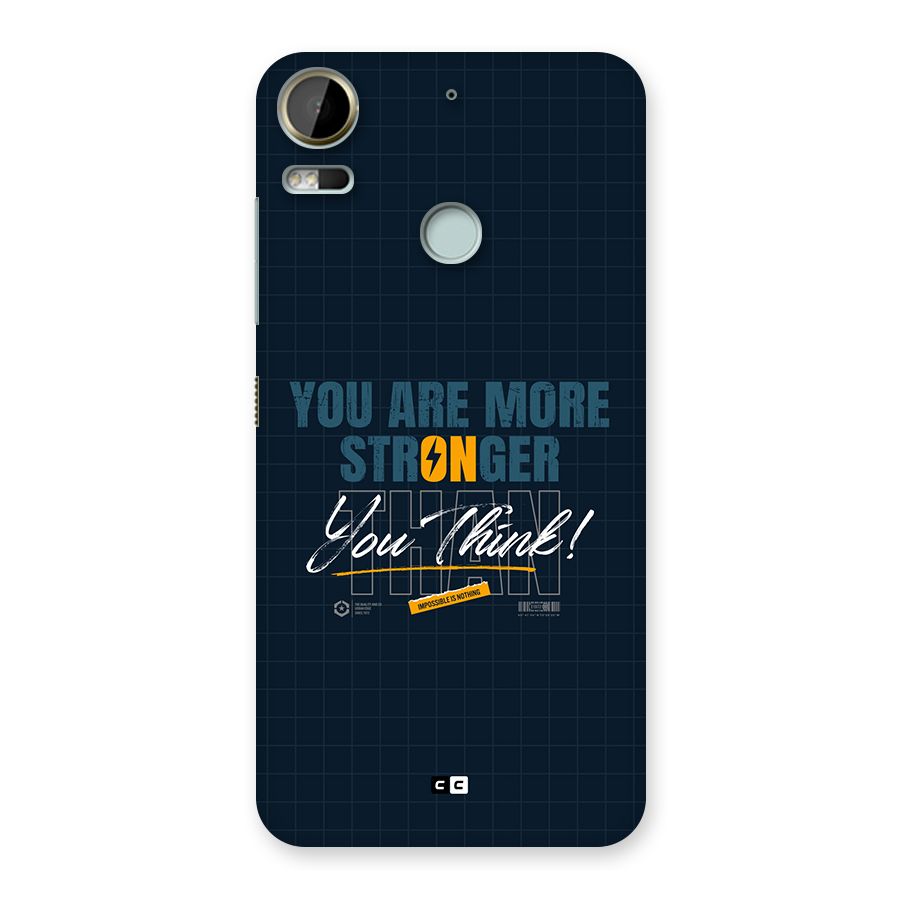 More Stronger Back Case for Desire 10 Pro