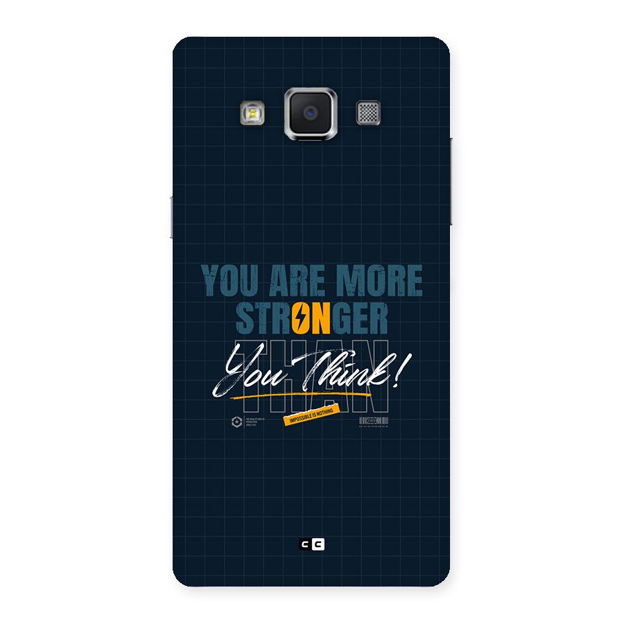 More Stronger Back Case for Galaxy A5