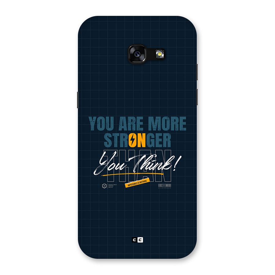 More Stronger Back Case for Galaxy A5 2017