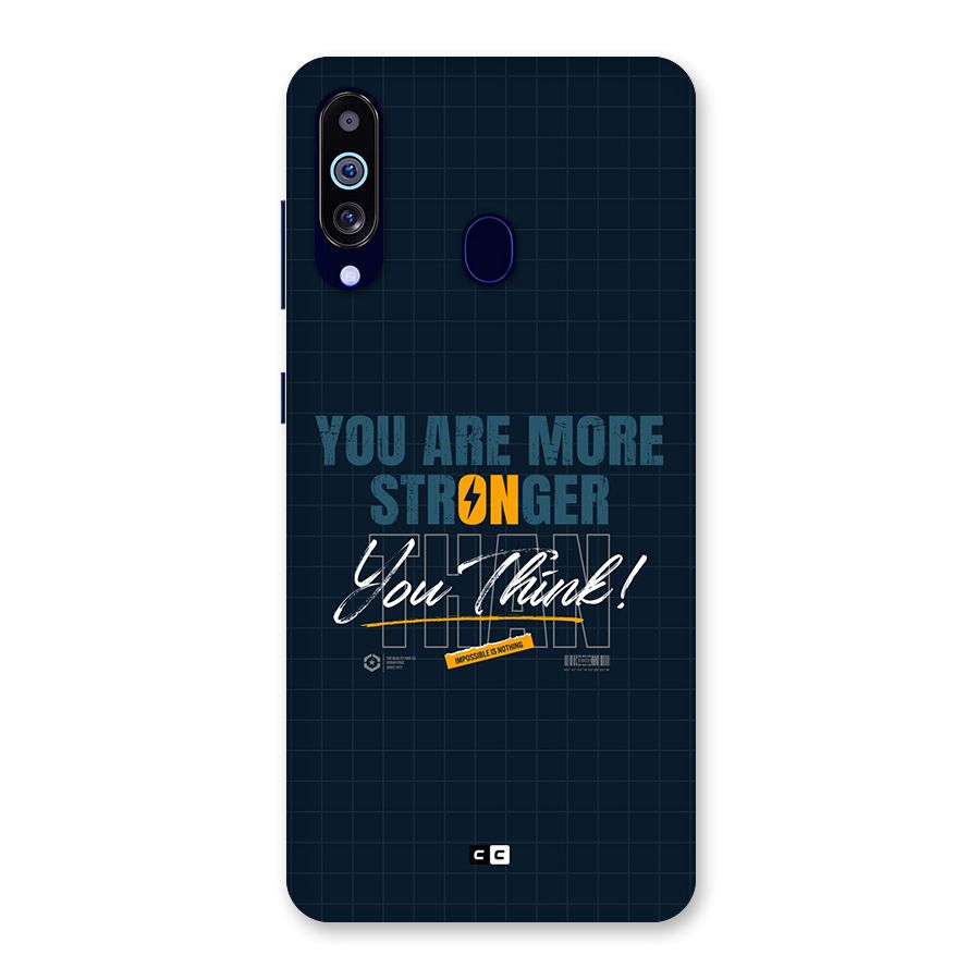 More Stronger Back Case for Galaxy A60