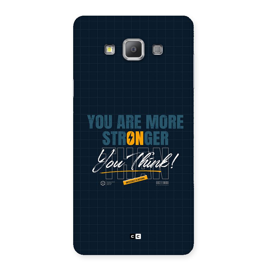 More Stronger Back Case for Galaxy A7